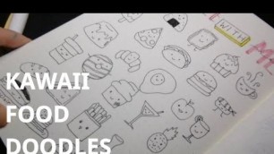 'kawaii food doodle ideas for your bullet journal | doodle with me :)'