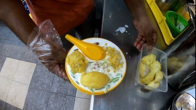 'Cendol Durian || Malaysian Street Food'