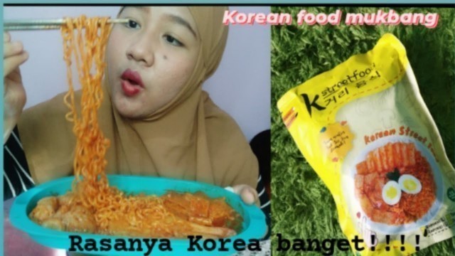 'MUKBANG KOREAN FOOD - RAPOKKI TER ENAKKKKK!!!!!!'