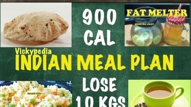 'Indian Meal Plan / Indian Diet Plan - (Hindi) / How to Lose Weight Fast 10 Kg in 10 Days'