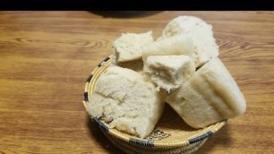 'Ethiopian food/ How to make steam bread / የህብስት( የዉሀ) ዳቦ አሰራር'