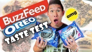 'OREO BUZZFEED FOOD Recipes Taste Test - Life After College: Ep. 470'