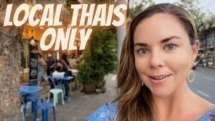 'Most AUTHENTIC Thai street food in Bangkok// my expat life in Thailand'