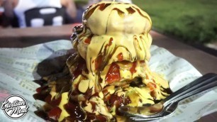 'Tsunami Burger Tower - Malaysia Street Food'