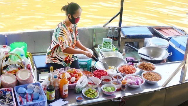 'Thailand Street Food Amphawa Floating Market'