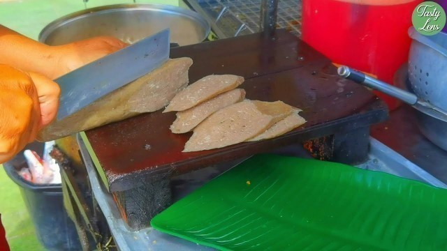 'Shorts​ -​ Thai Street Food | Fried Hot Dog | Fish ball | Tasty Lens'