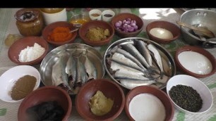 'ayala fish curry - mathi meen fry kerala style - village food recipes'