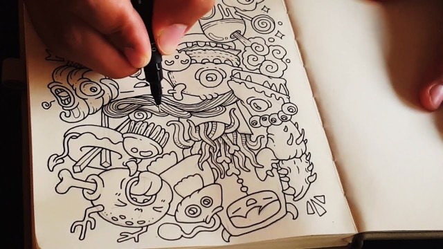 'Doodle Art | Food Monsters (2020)'