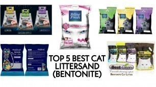 'TOP 5 BEST CAT LITTER SAND (BENTONITE) IN PH | MILKY & FRIENDS EDITION'