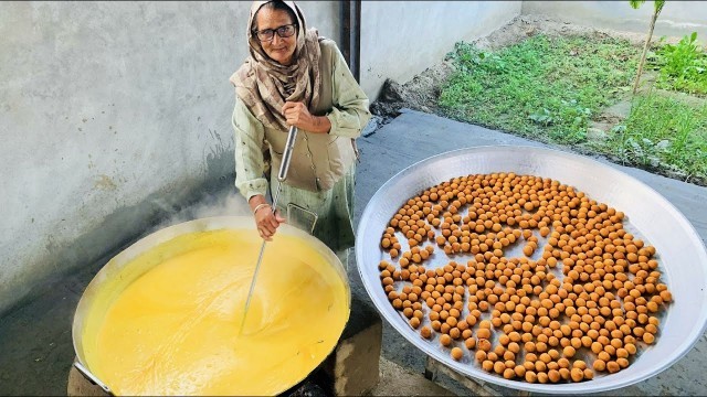 'KADHI PAKORA Prepared By My GRANNY | KADHI RECIPE | INDIAN RECIPES | VEG RECIPES | VILLAGE COOKING'