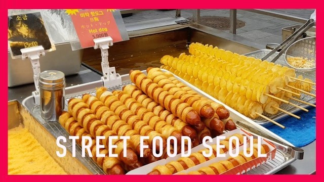 'VLOG CORÉE : STREET FOOD MYEONGDONG | Clémentine M.'