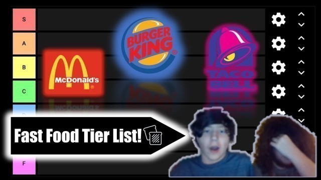 'A Completely Original Fast Food Tier List (Never Done Before!)'