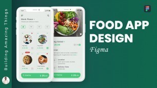 'Food Ordering Mobile App Design in Figma (2020)'