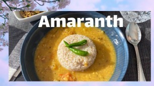 'Amaranth Grains!! SUPER FOOD grains || How to cook Amaranth Grains || Instant Pot Recipe'