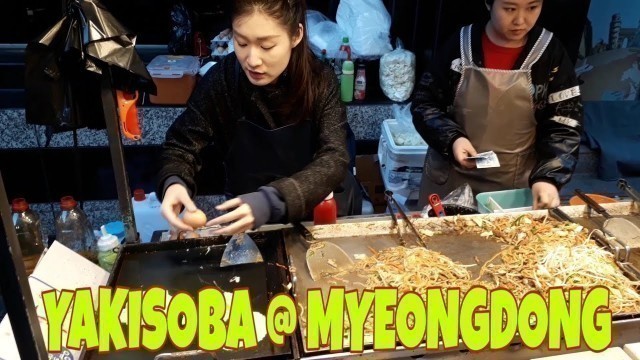 'Street Food Myeongdong South Korea'