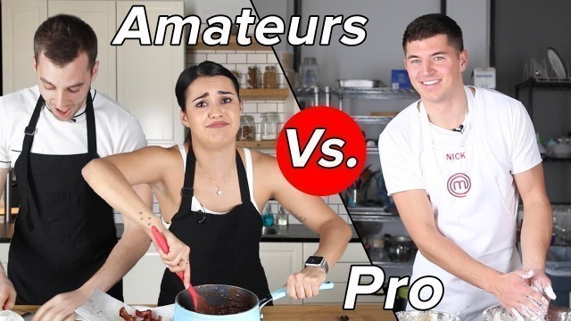 'Amateurs Vs. Professional Chef: Fast Food Challenge'