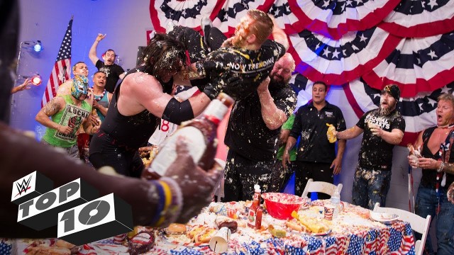 'Craziest food fights: WWE Top 10, June 2, 2018'