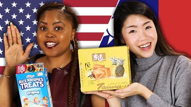 'American & Taiwanese People Swap Snacks'