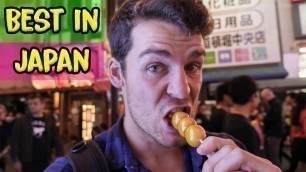 'BEST Street Food in Japan | Dotonbori Osaka'