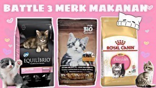 'ROYAL CANIN, EQUILIBRIO dan BIO di Cat Food Battle | Mana yang Menang?'