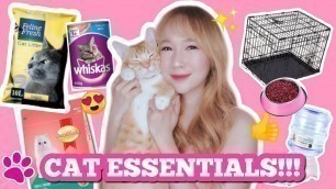 'CAT SUPPLIES HAUL 2020 // CAT MUST HAVES!!! (PHILIPPINES)'