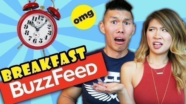 'BUZZFEED BREAKFAST FOOD DIY RECIPES TASTE TEST - Life After College: Ep. 475'