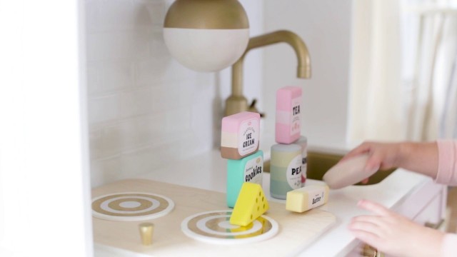 'Wooden Play Food Toy DIY'