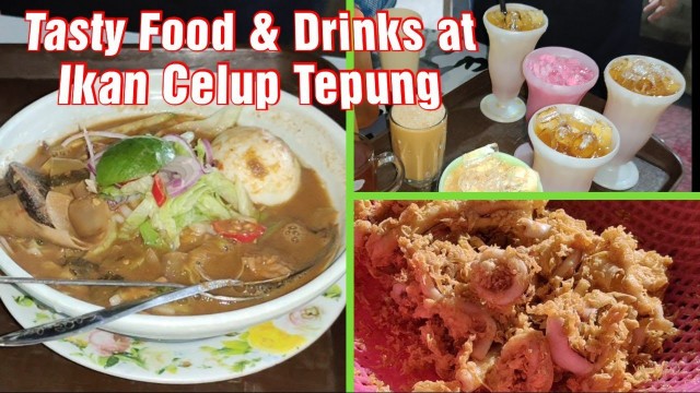 'Gerai Celup Tepung Kuala Terengganu. Mantap Lazat | Malaysian Street Food'