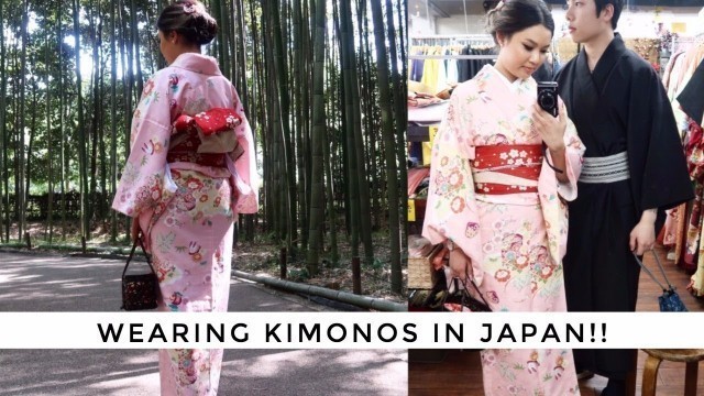 'JAPAN 2017 VLOG 003  • Osaka + Kyoto | WEARING KIMONOS & HEAPS OF STREET FOOD!!'