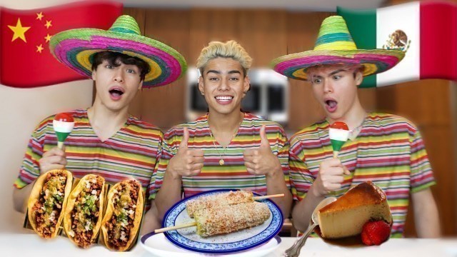 'Making My Chinese Friends Try Mexican Food!!'