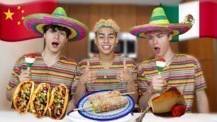 'Making My Chinese Friends Try Mexican Food!!'