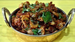 'Mushroom Masala - Indian Recipe Under 20 mins'