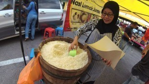 'Malaysia Street Food 55 Nasi Lemak Jumbo Pasar Malam Sri Gombak YDXJ0359'