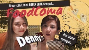 'FOOD COMA karna porsi raksaksanya Denny\'s Jakarta!'