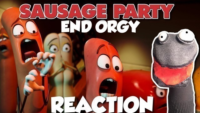 'ULTIMATE SAUSAGE PARTY ENDING (FOOD ORGY) REACTION! IVAN\'S REACTION'