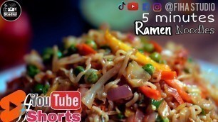 'Ramen Noodles Recipes | Cinematic Video #shorts #cooking'