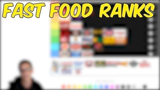 'Just Another Fast Food Tier List Video (TM)'