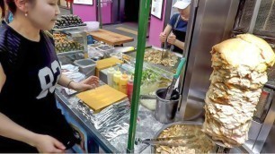 'Queens of Kebab in Myeongdong, Seoul. Korea Street Food'