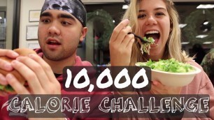 '10,000 CALORIE CHALLENGE! | Girl VS Food | Epic Cheat Day'