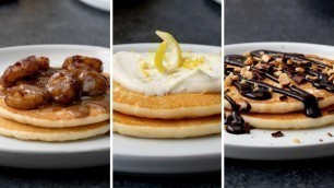 'Pancake Toppings 3 Ways in 15 Minutes or Less // Presented by BuzzFeed & GEICO'