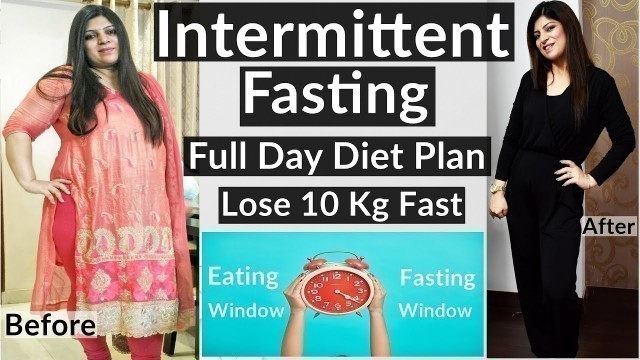 'Intermittent Fasting | How To Lose Weight Fast With Intermittent Fasting|Fat Loss|How It Works-Hindi'