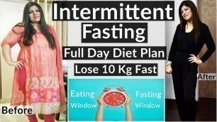 'Intermittent Fasting | How To Lose Weight Fast With Intermittent Fasting|Fat Loss|How It Works-Hindi'