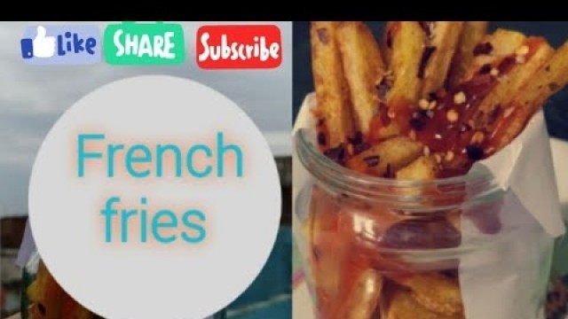 'Crispy seasoned french fries (homemade potato fries )'