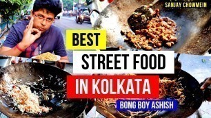 'Best Street Food In Kolkata | Street Chowmein in Kolkata | Budget Chinese Food | Sanjay Chowmein'