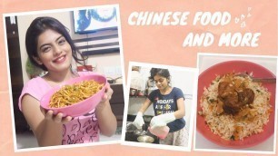 'Making Chinese Food At Home and more #CookingWithDhwani | #DhwanisDiary'