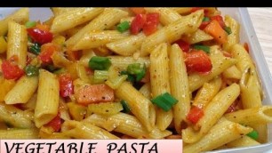 'Indian style Vegetable Pasta | Easy & tasty pasta | Chunky vegetable pasta'