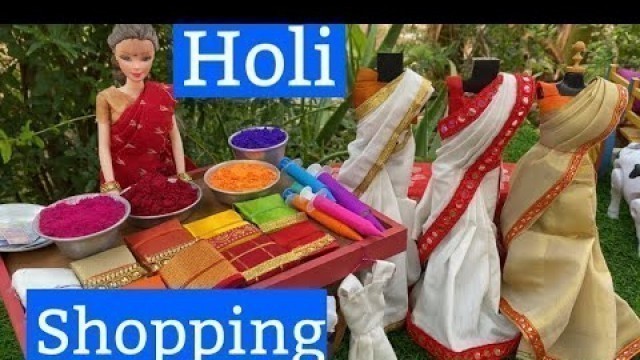 'Holi Shopping and Holi Celebration |  Happy Holi'