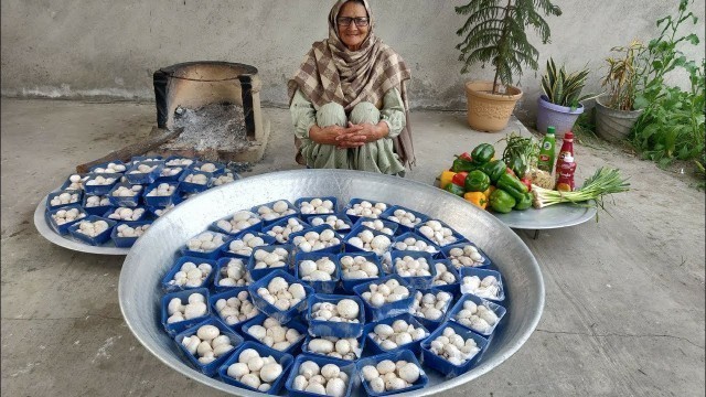 'MUSHROOM RECIPE BY MY GRANNY | EASY AND QUICK SNACKS | MUSHROOM RECIPES | INDIAN STYLE'