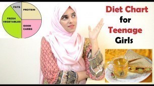 'Diet Plan for Teenagers to lose weight  ||  ٹین ایجرز کے لیے ڈائٹ پلان   || #TeensDiaries'