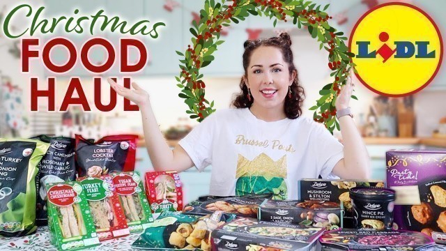 'LIDL CHRISTMAS FOOD HAUL WITH PRICES 2020 | New In LIDL For CHRISTMAS UK'